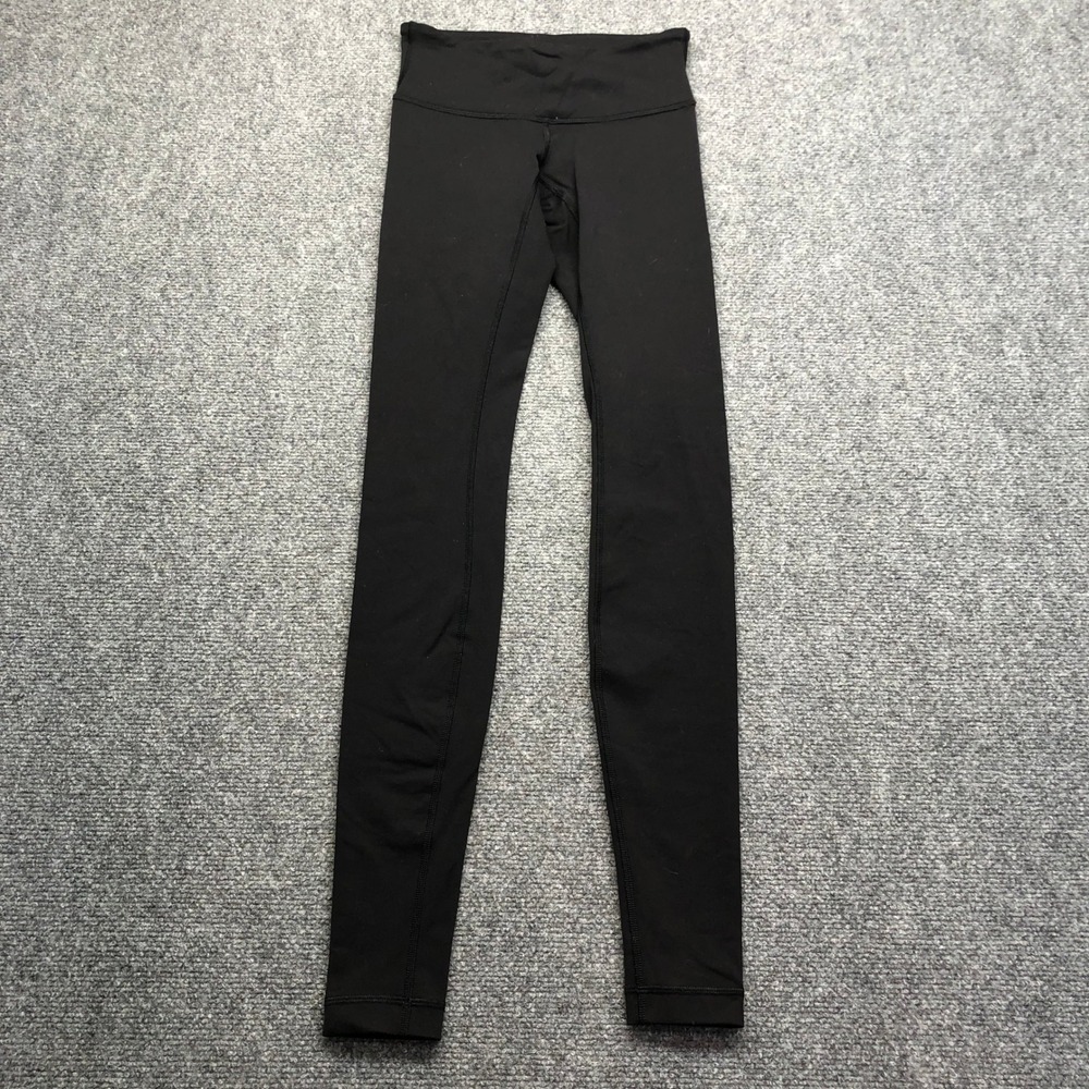 Lululemon Wunder Under High-Rise Leggings Black Luon Yoga Pants Size 2